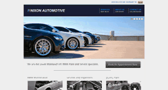 Desktop Screenshot of nixonautomotive.com