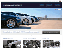 Tablet Screenshot of nixonautomotive.com